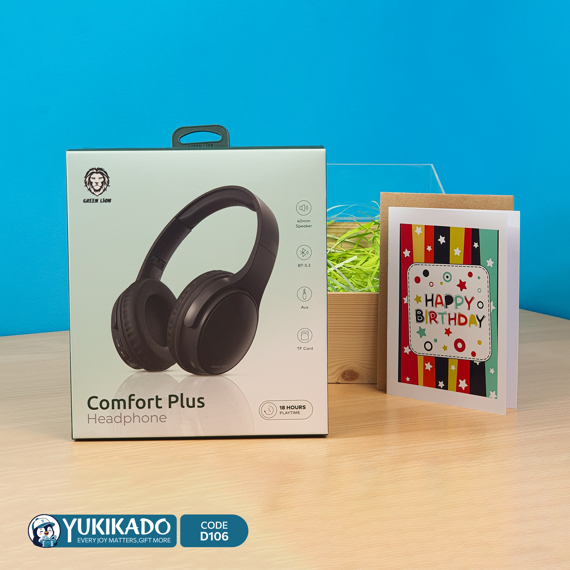 هدفون بلوتوثی گرین لاین با باکس هدیه کد D106 - تصویر 7