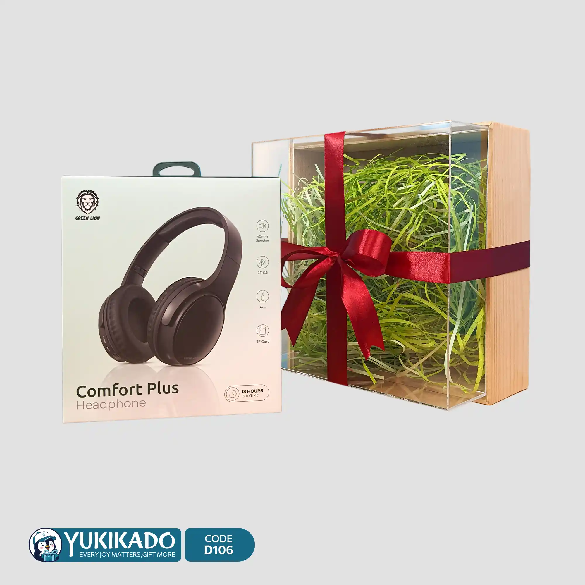 هدفون بلوتوثی گرین لاین با باکس هدیه کد D106