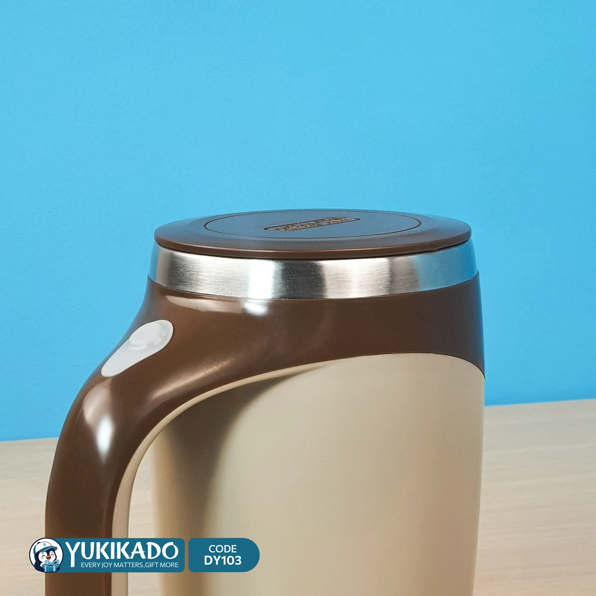 ماگ شارژی همزندار DY103 همراه شاپینگ بگ و کارت تبریک - تصویر 4